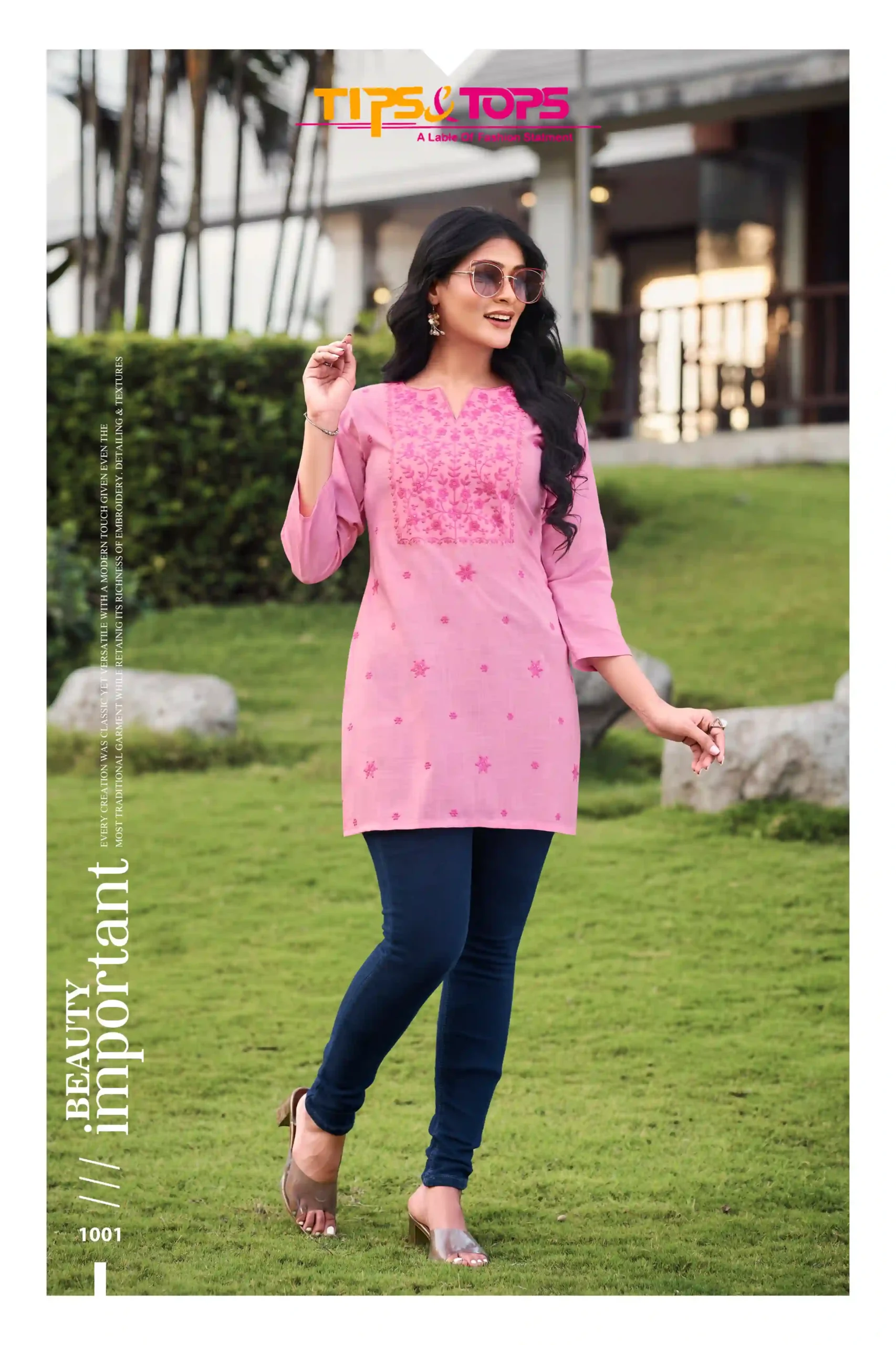 Tips & Tops Colors Vol 03 Heavy Rayon Slub 16Kg Wholesale Fancy Short Tops Catalog — Wholesale Kurtis, MPA wholesale from Surat - Gallery Image 4